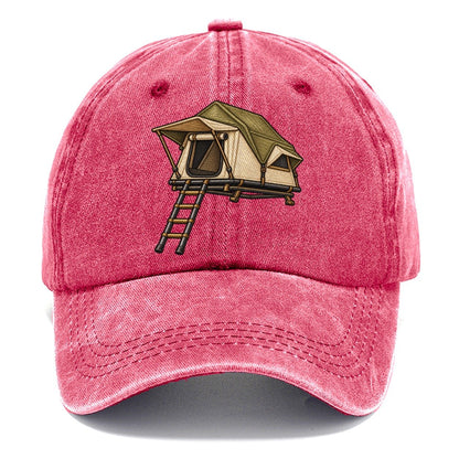 Rooftop Tent With Ladder Off Roading And Overlanding Classic Cap – Pomegranate Blush