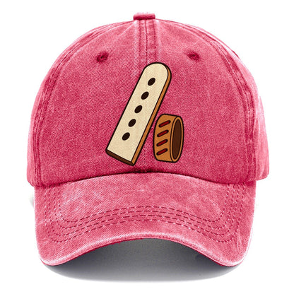 Belt End And Punched Holes Leathercraft Classic Cap – Pomegranate Blush