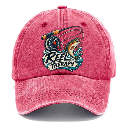 Reel Therapy Fishing Elegant Classic Cap – Pomegranate Blush