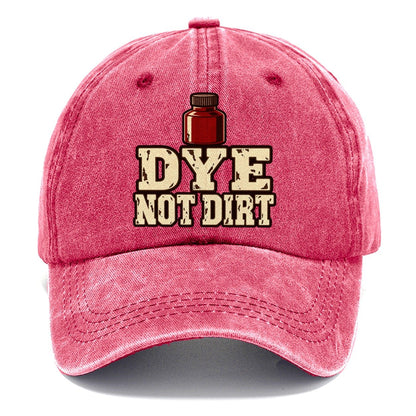 Dye Not Dirt Leathercraft Classic Cap – Pomegranate Blush