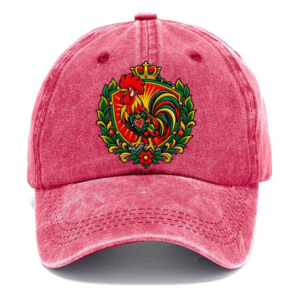 Portugal Heraldic Crest Country Logos Classic Cap – Pomegranate Blush