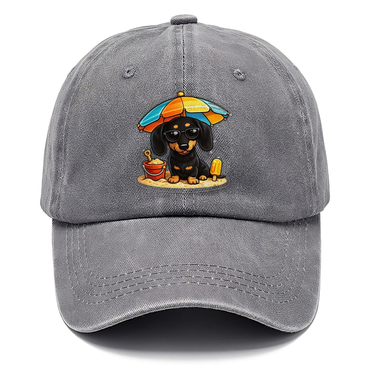 Dachshund Beach Classic Cap – Urban Haze