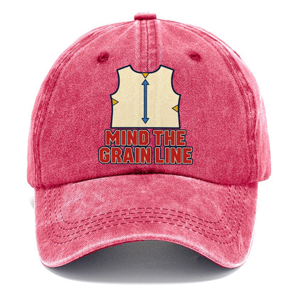 Mind The Grain Line Sewing And Quilting Classic Cap – Pomegranate Blush