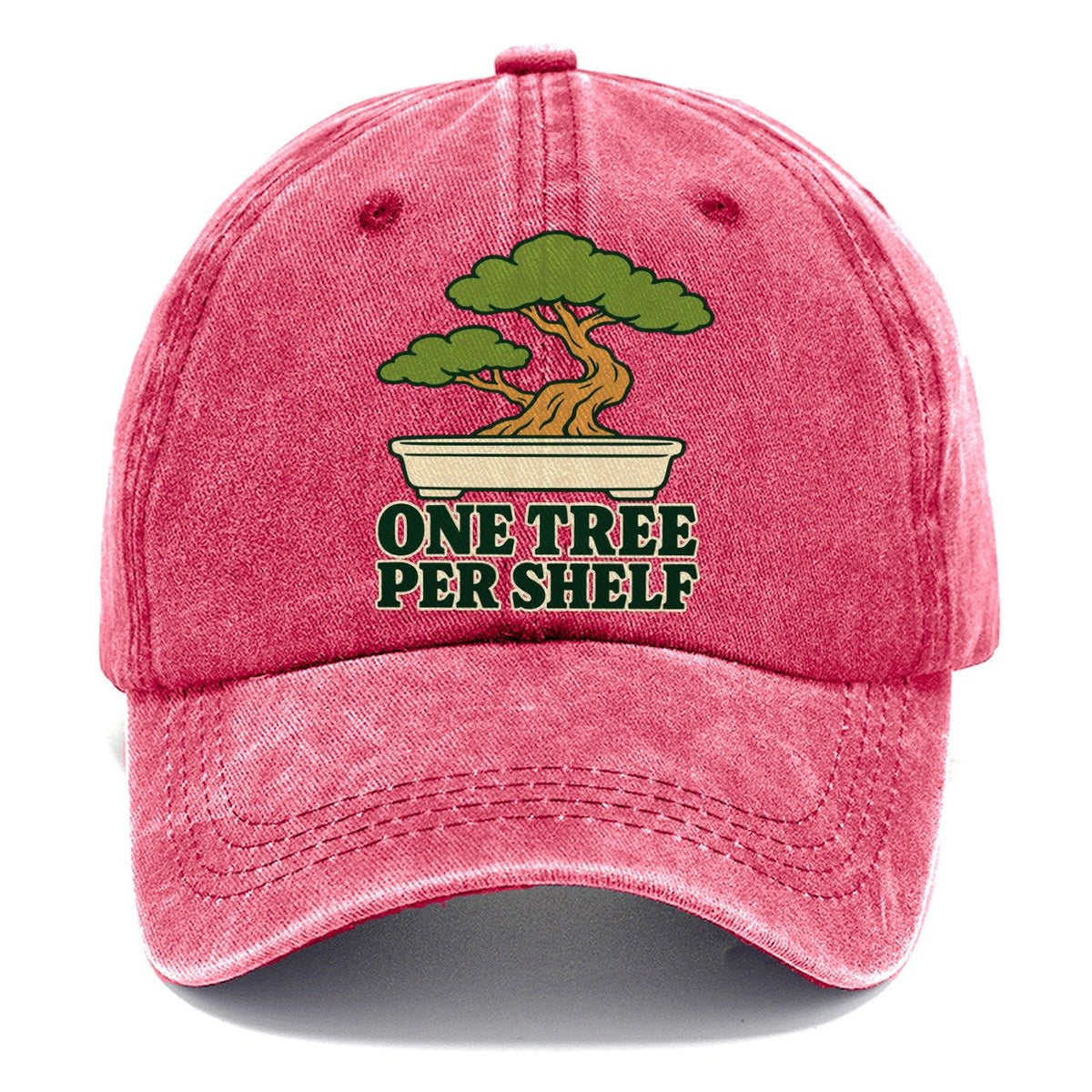 One Tree Per Shelf Bonsai Classic Cap – Pomegranate Blush