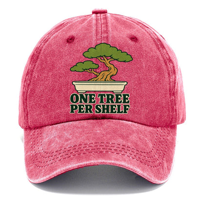 One Tree Per Shelf Bonsai Classic Cap – Pomegranate Blush