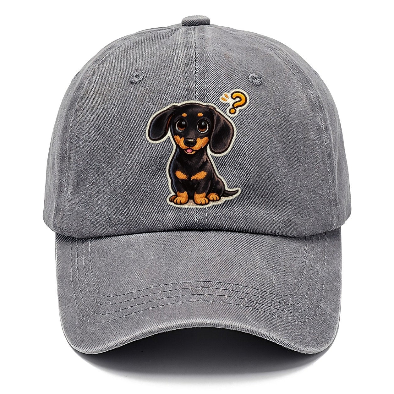Confused Dachshund Questioning Everything Classic Cap – Urban Haze