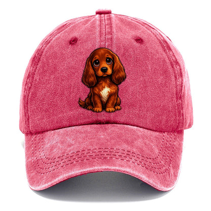 Irish Setter Sitting Sweetheart Classic Cap – Pomegranate Blush