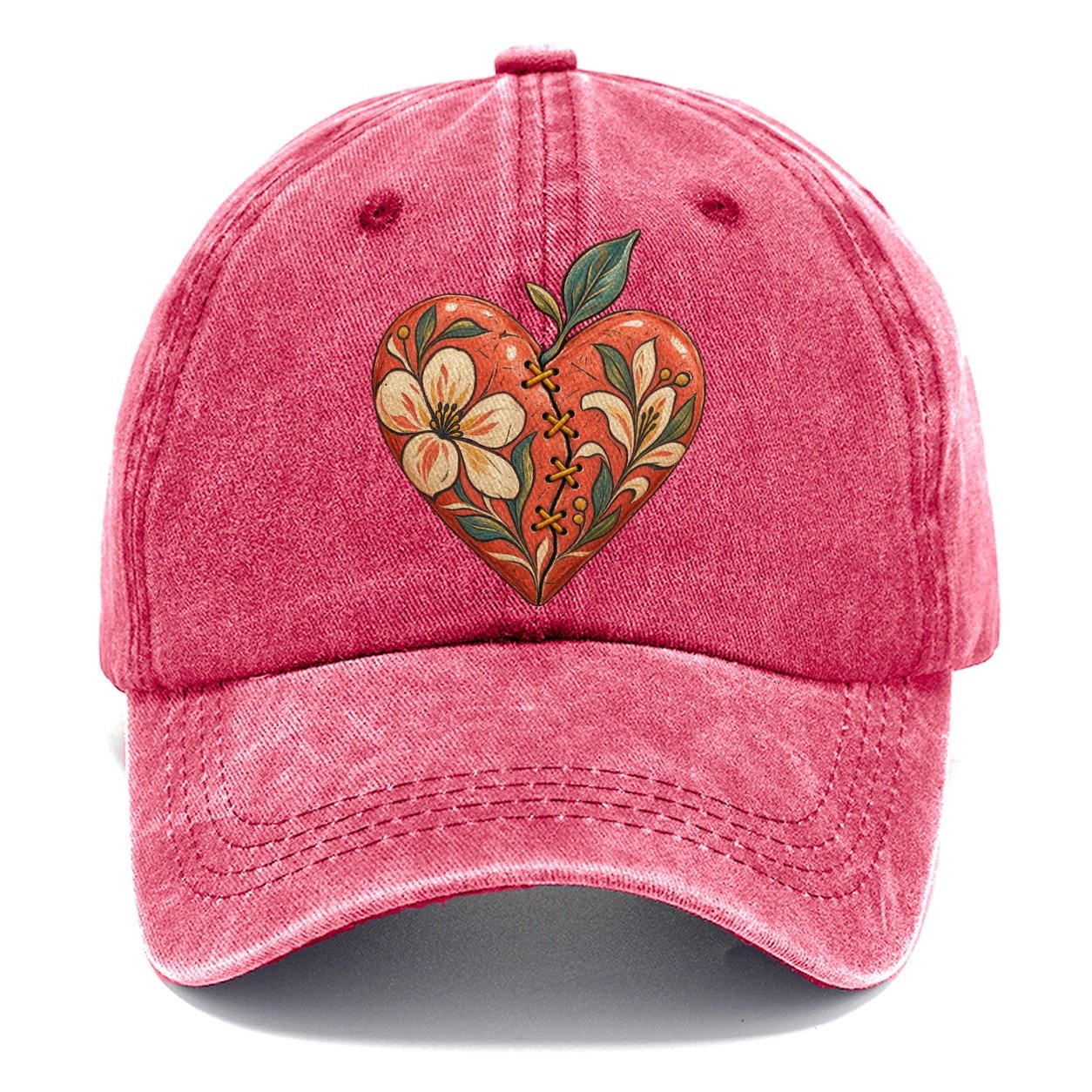 Mended Heart Golden Thread Gentle Wild Classic Cap – Pomegranate Blush