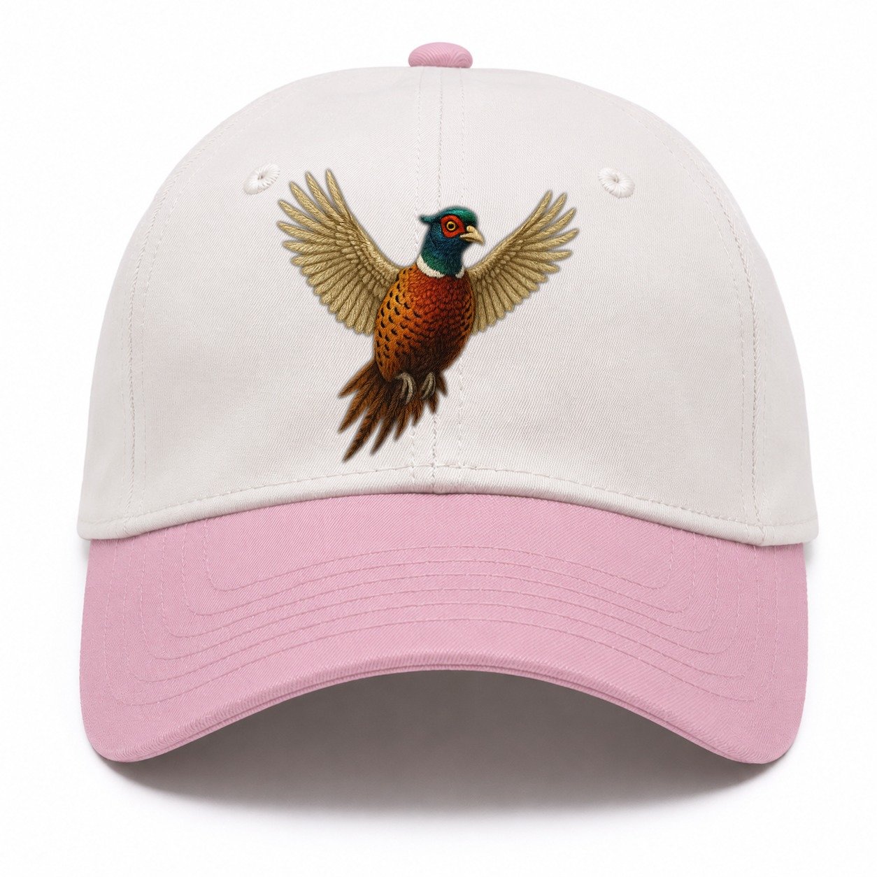 Pheasants Flight Collection Classic Cap – Pink