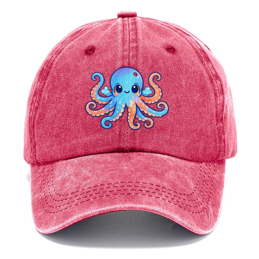 Octopus Opposite Visual Style Classic Cap – Pomegranate Blush