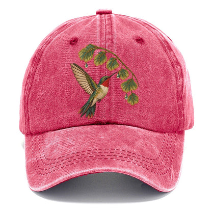Fern Rain Hummingbird Gentle Wild Classic Cap – Pomegranate Blush