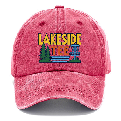 Lakeside Tee Disc Golf Classic Cap – Pomegranate Blush