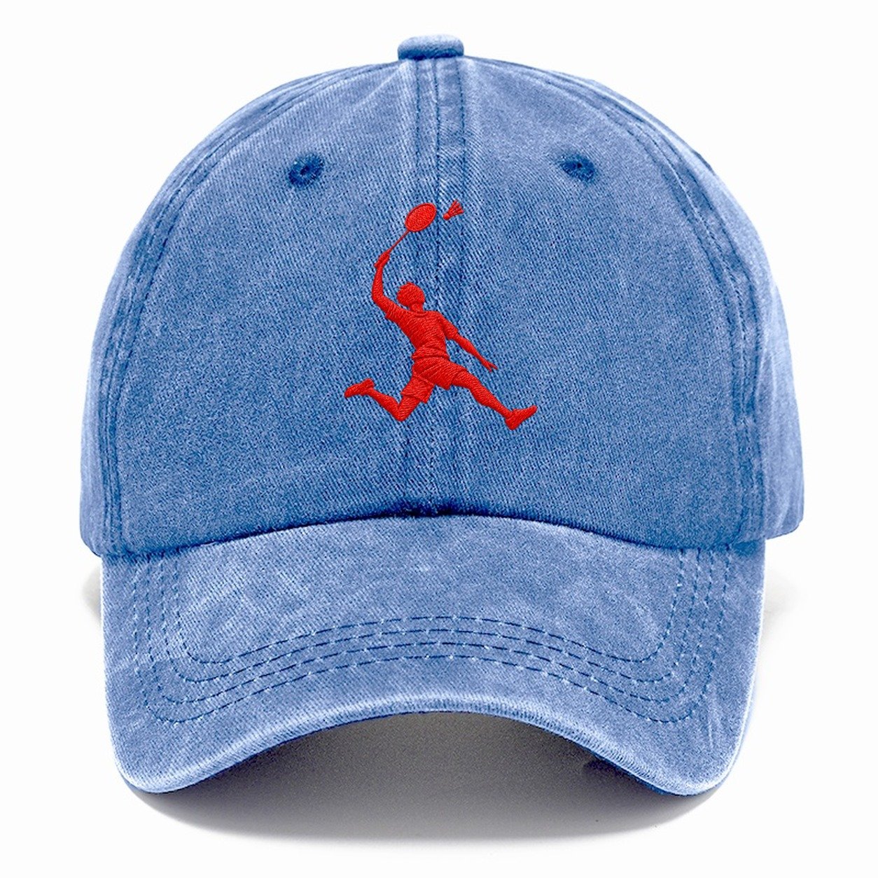 Badminton Scissor Smash Micro Motion Mark Classic Cap – Summer Sky