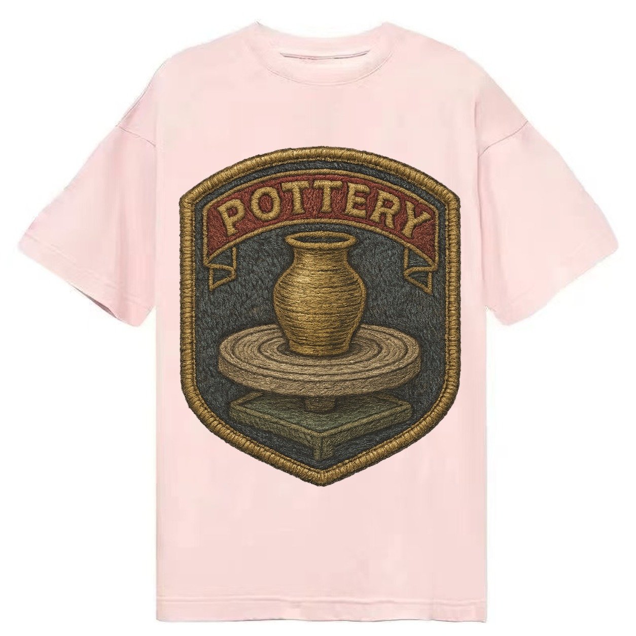 Pottery Wheel Classic T-shirt – Pink