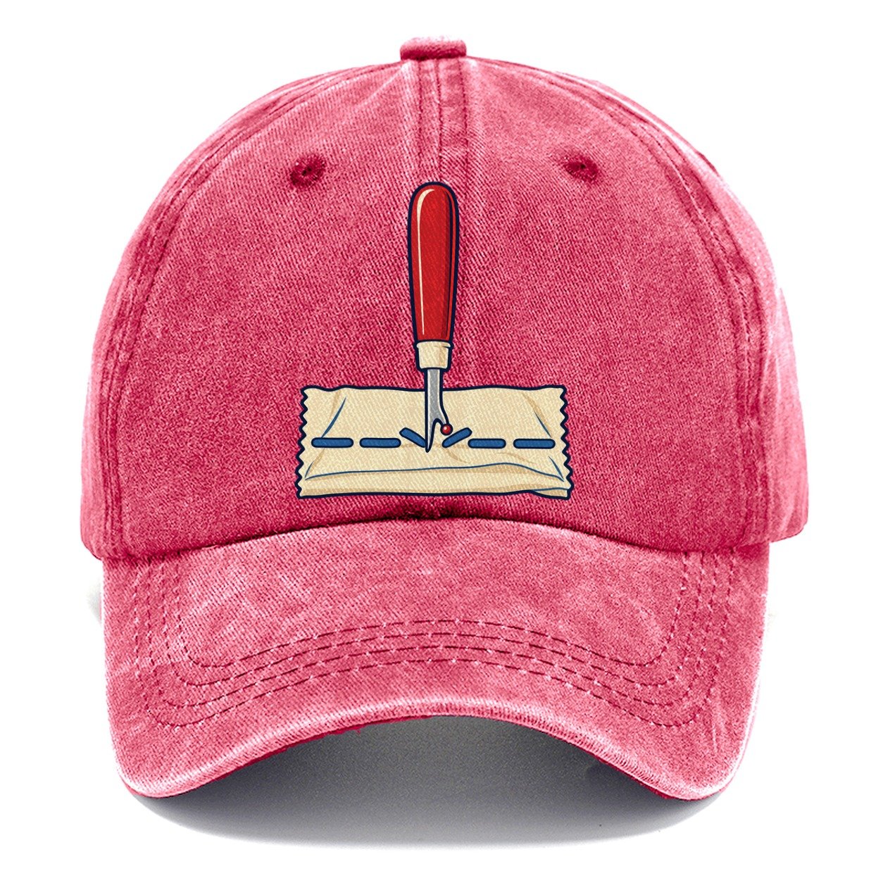 Seam Ripper Study Sewing And Quilting Classic Cap – Pomegranate Blush