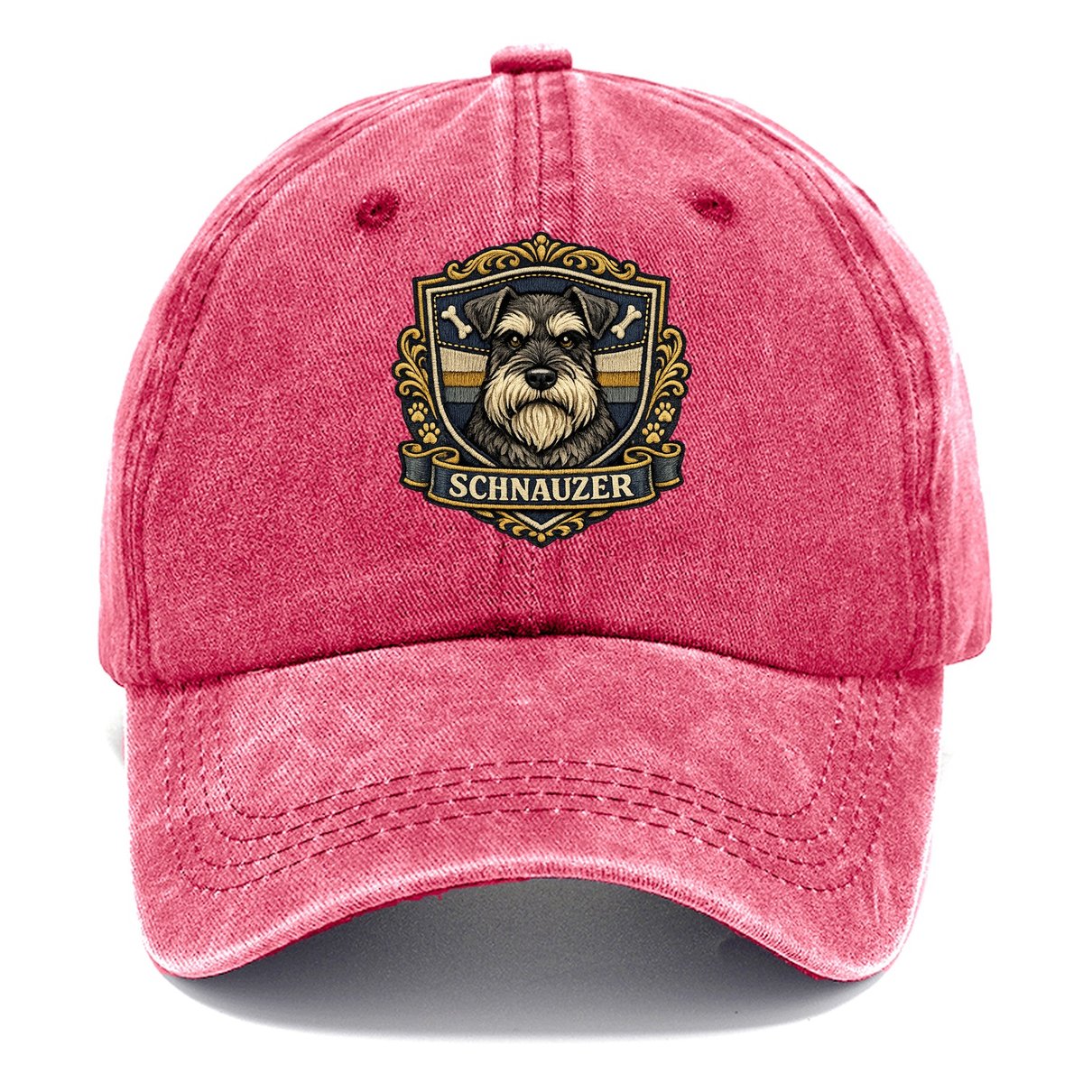 Inked Schnauzer Classic Cap – Pomegranate Blush