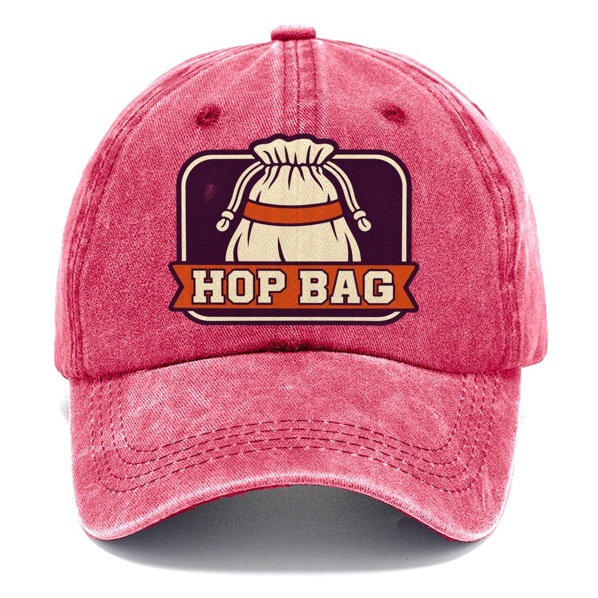 Hop Bag Badge Classic Cap – Pomegranate Blush