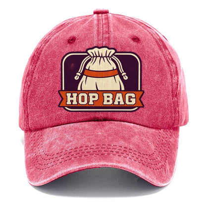 Hop Bag Badge Classic Cap – Pomegranate Blush