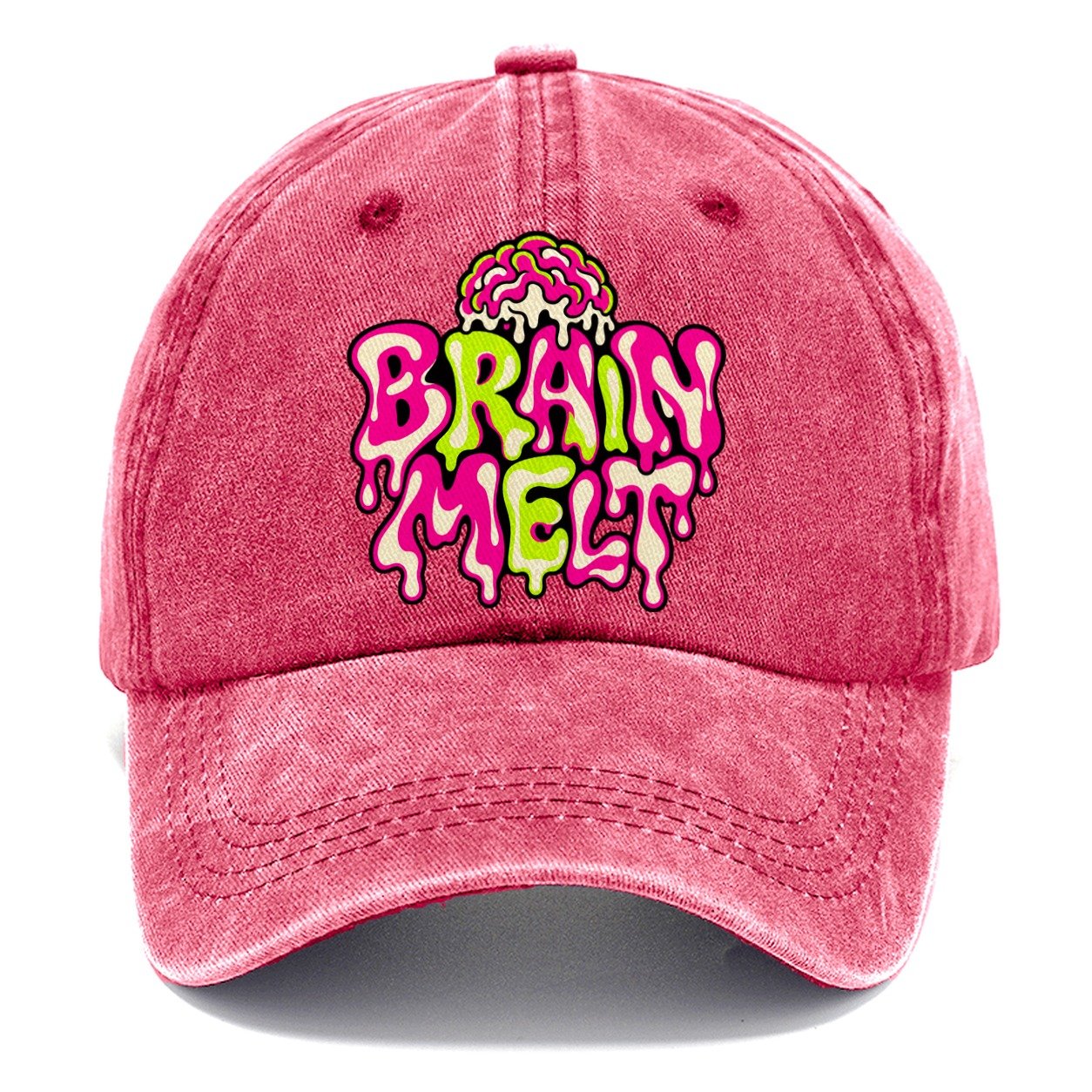 Brain Melt Crazy Styles Classic Cap – Pomegranate Blush