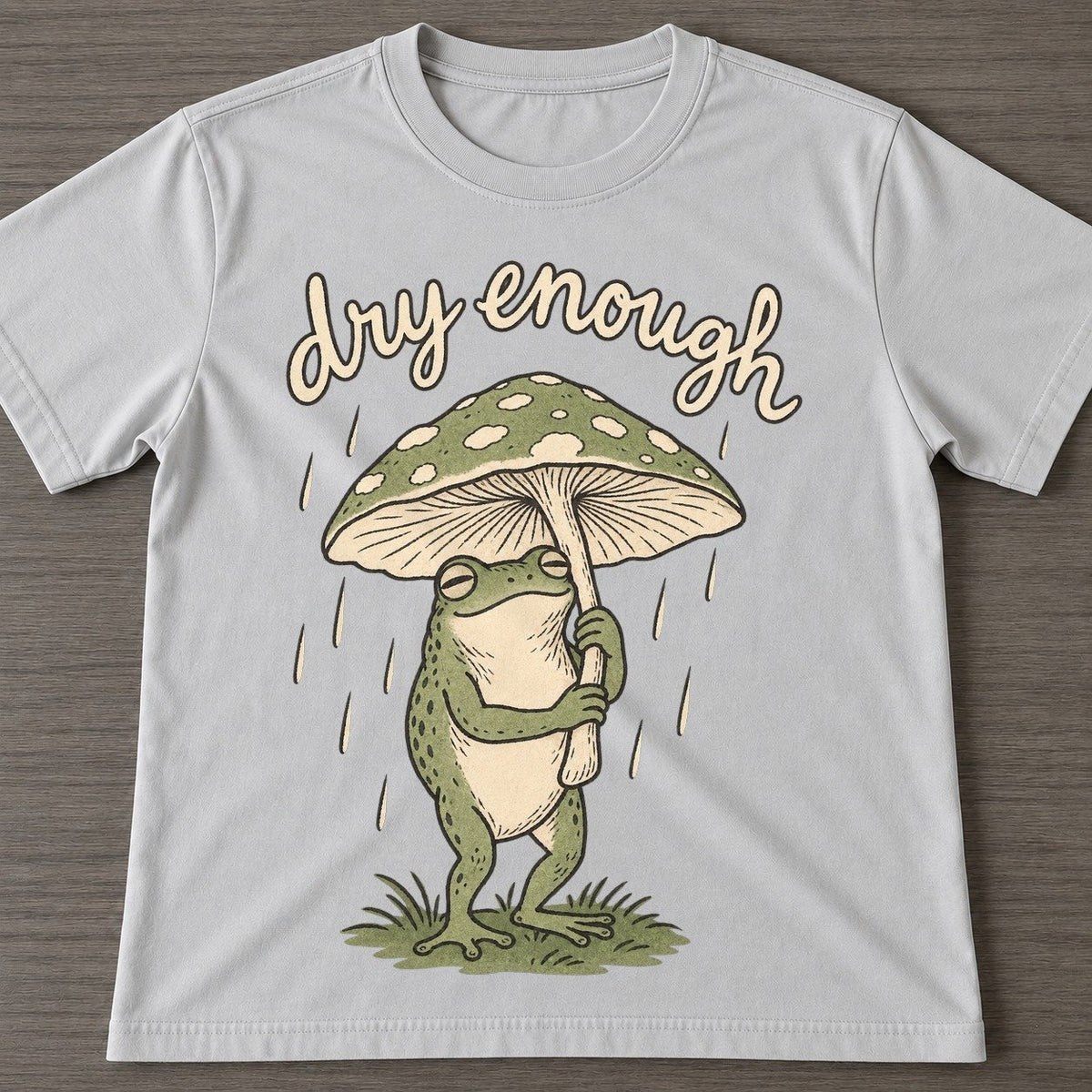 Grey — front view