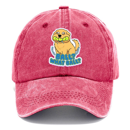 Ball What Ball Classic Cap – Pomegranate Blush