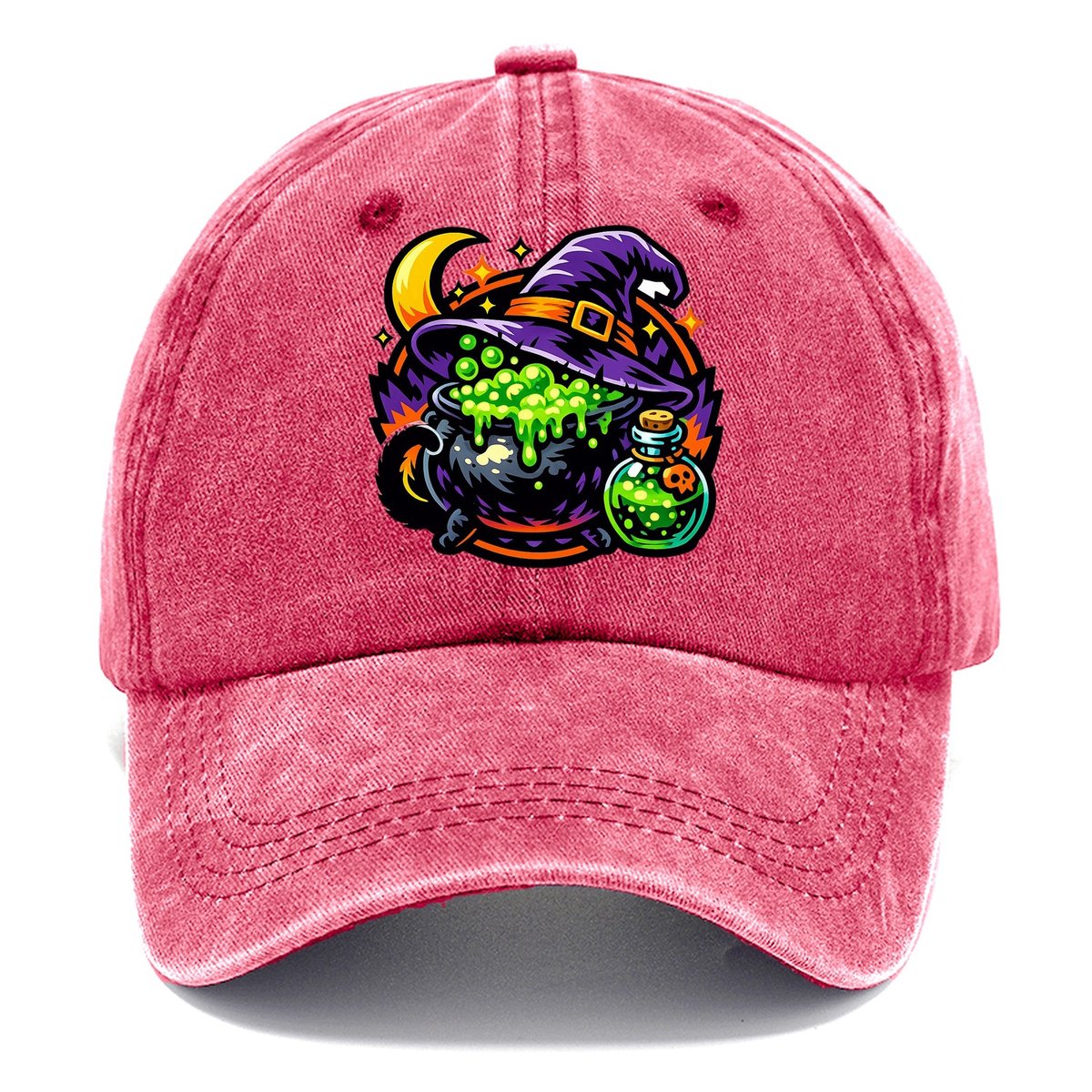 Neon Cauldron Brew Classic Cap – Pomegranate Blush
