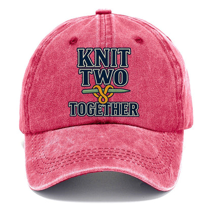 Knit Two Together Yarn Crafts Classic Cap – Pomegranate Blush