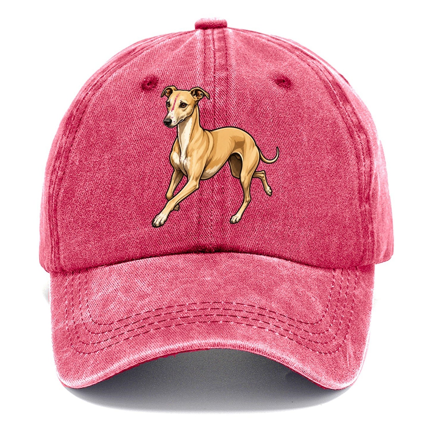Fawn Whippet Classic Cap – Pomegranate Blush