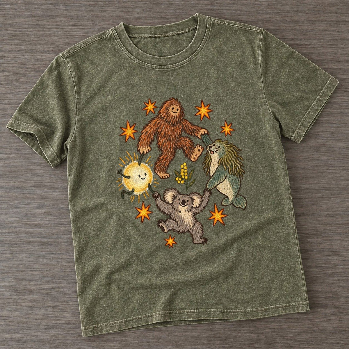Army Green — front view