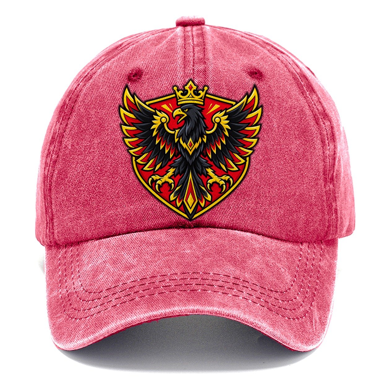 Germany Minimal Emblem Country Logos Classic Cap – Pomegranate Blush
