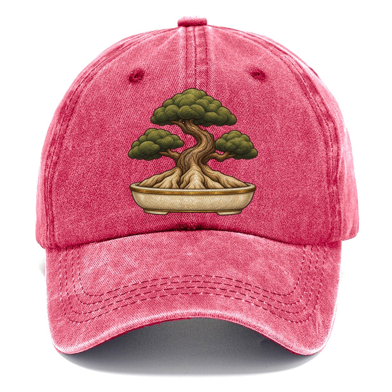 Exposed Nebari Specimen Bonsai Classic Cap – Pomegranate Blush