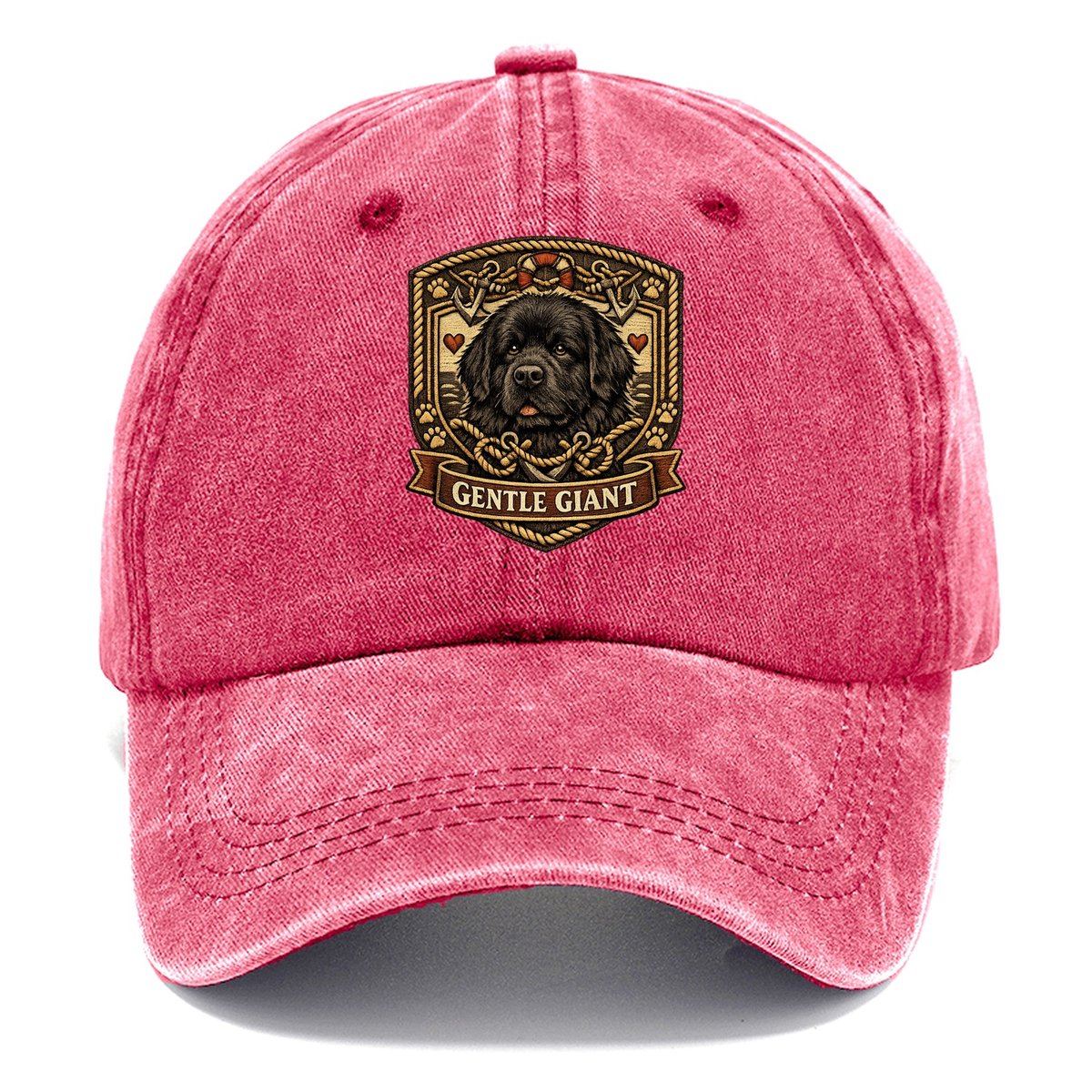 Inked Newfoundland Classic Cap – Pomegranate Blush