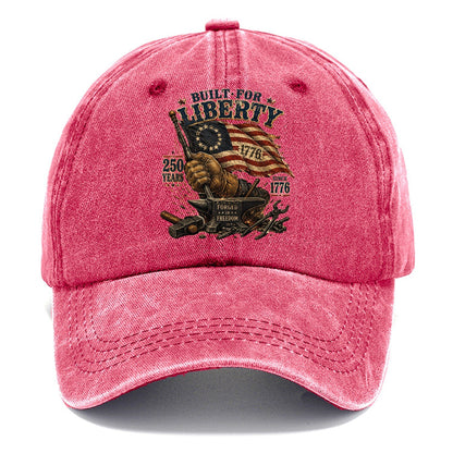 Built For Liberty Classic Cap – Pomegranate Blush
