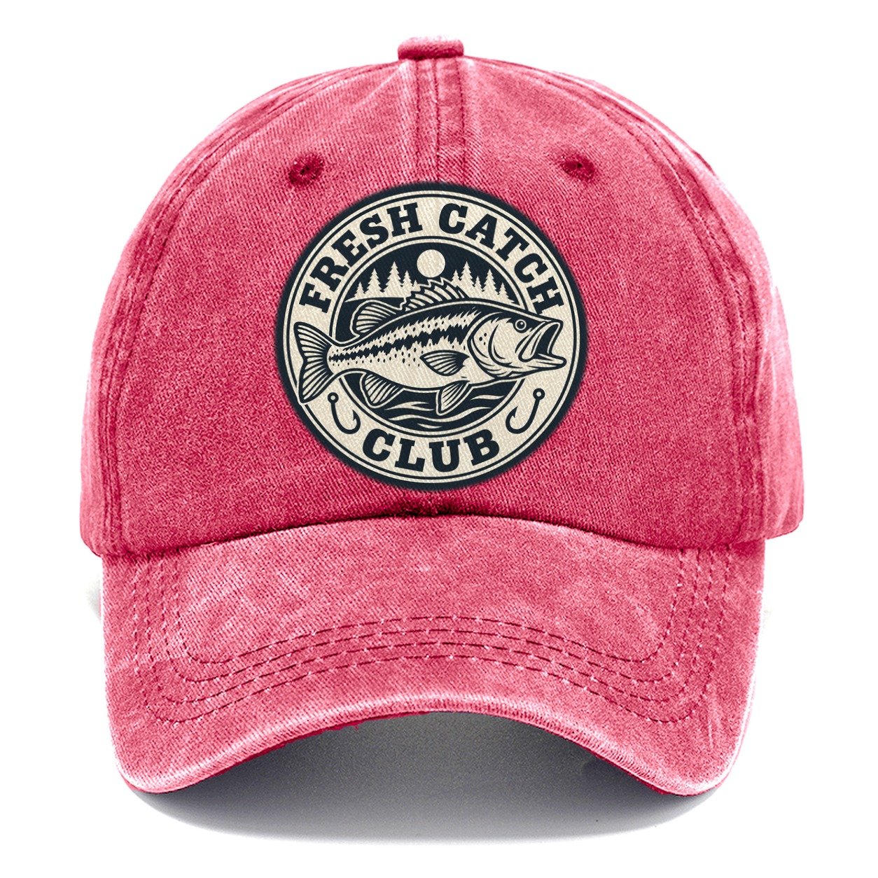 Fresh Catch Club Fishing Elegant Classic Cap – Pomegranate Blush