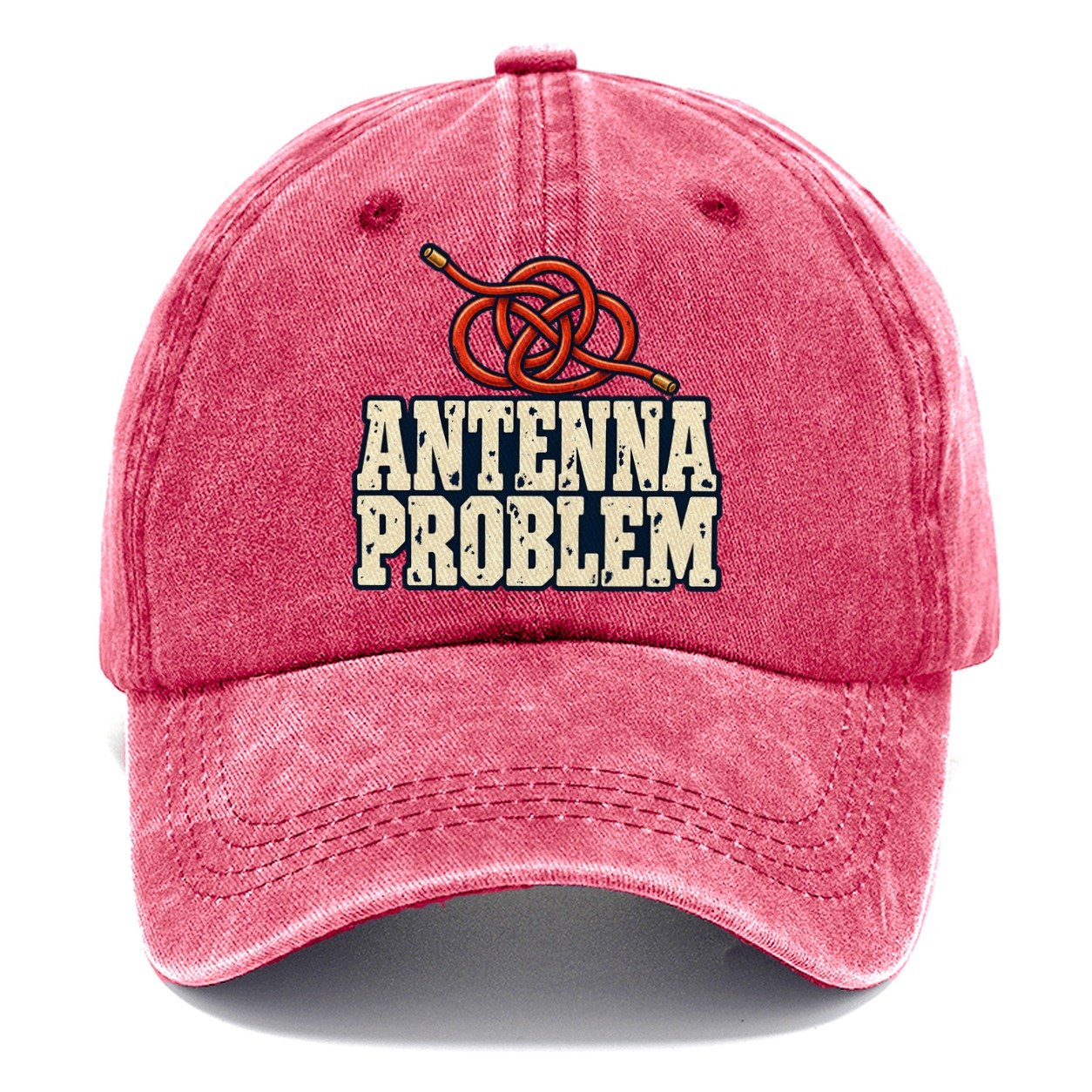 Antenna Problem Amateur Radio Classic Cap – Pomegranate Blush
