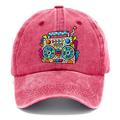 Zigzag Boombox Crazy Styles Classic Cap – Pomegranate Blush