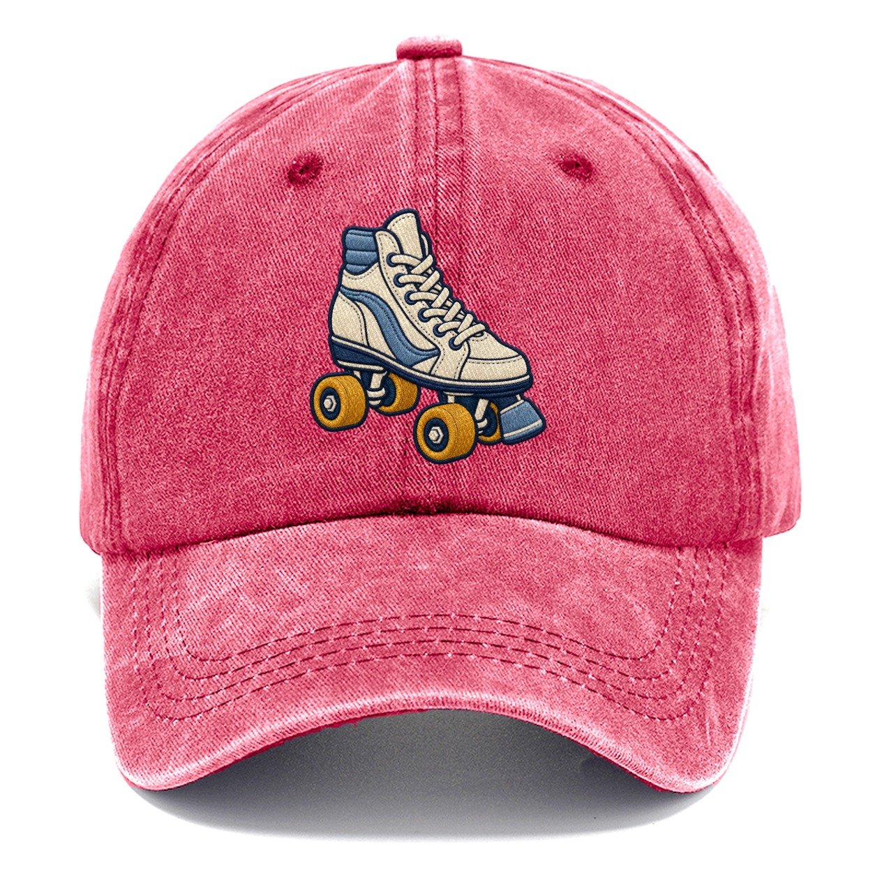 Roller Skate Tiny Solo Marks Classic Cap – Pomegranate Blush