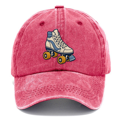 Roller Skate Tiny Solo Marks Classic Cap – Pomegranate Blush