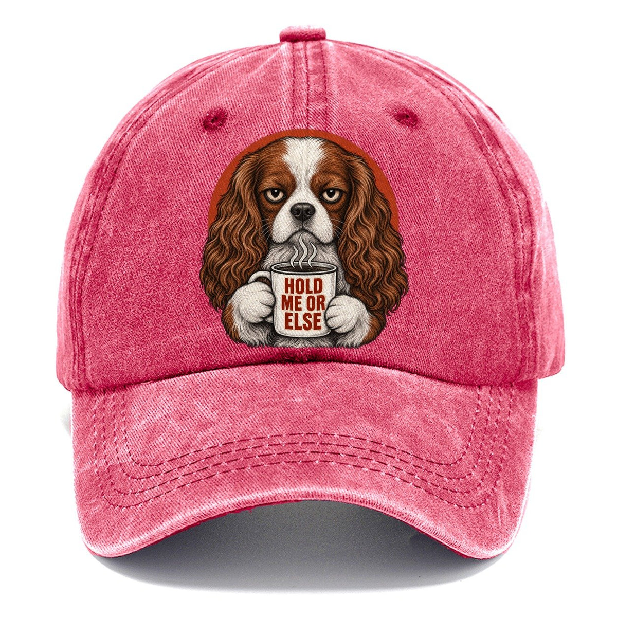 Cavalier King Charles Spaniel Mug Truths Dog Mug Truths Classic Cap – Pomegranate Blush