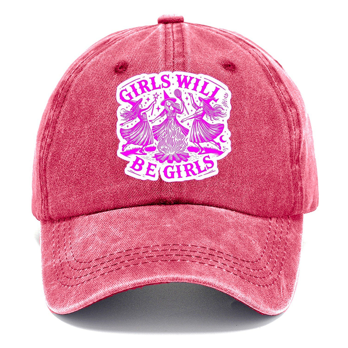 Girls Will Be Girls Classic Cap – Pomegranate Blush