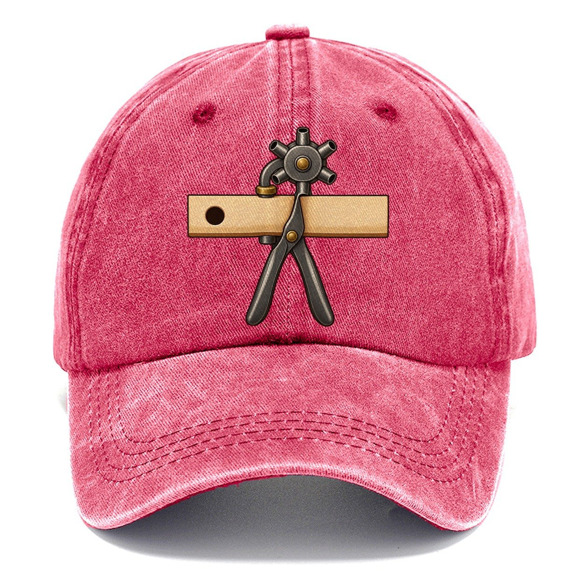 Punch And Strap Leathercraft Classic Cap – Pomegranate Blush