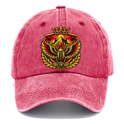 Egypt Heraldic Crest Country Logos Classic Cap – Pomegranate Blush