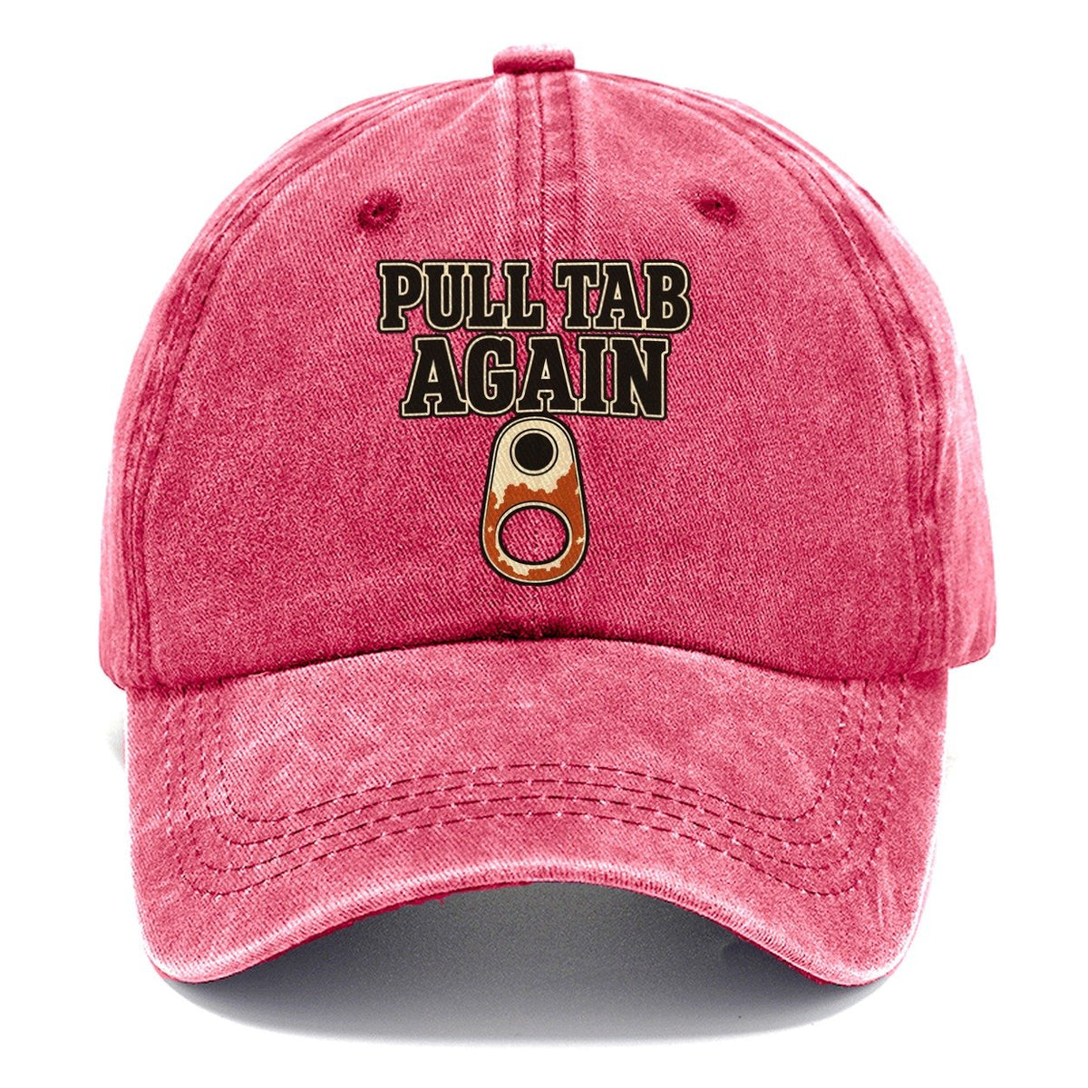 Pull Tab Again Treasure Hunting Classic Cap – Pomegranate Blush