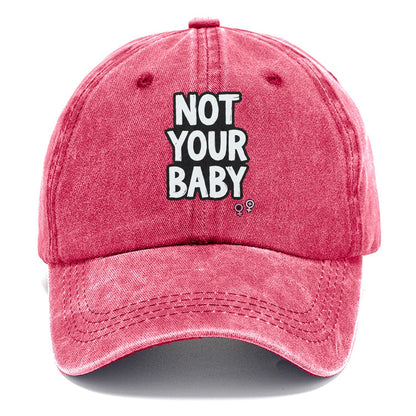 Not Your Baby Classic Cap – Pomegranate Blush