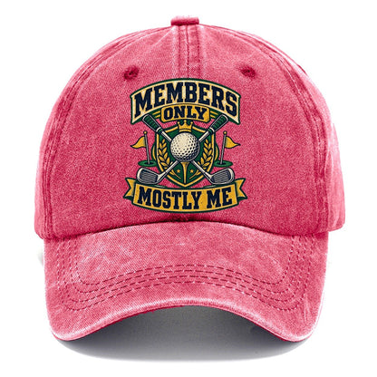 Members Only Mostly Me Golf Life Classic Cap – Pomegranate Blush