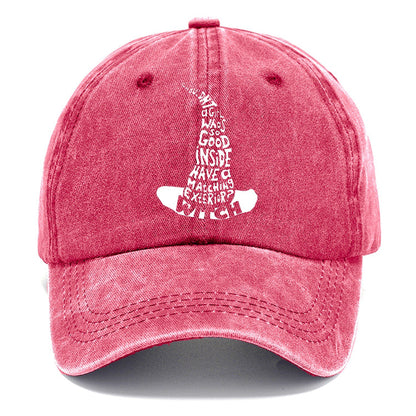 Shouldnt Girl Witch Classic Cap – Pomegranate Blush