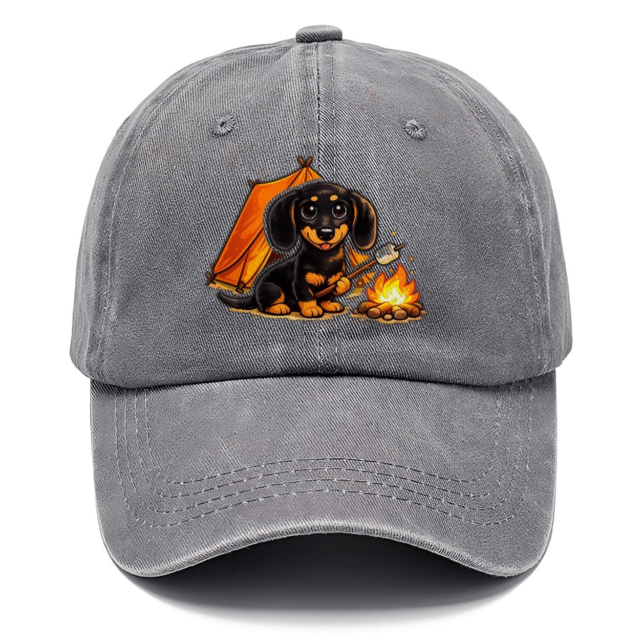 Camping Dachshund Classic Cap – Urban Haze
