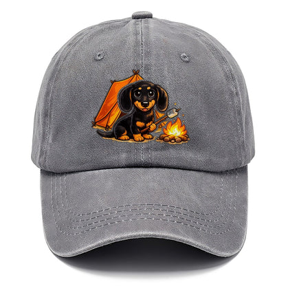 Camping Dachshund Classic Cap – Urban Haze