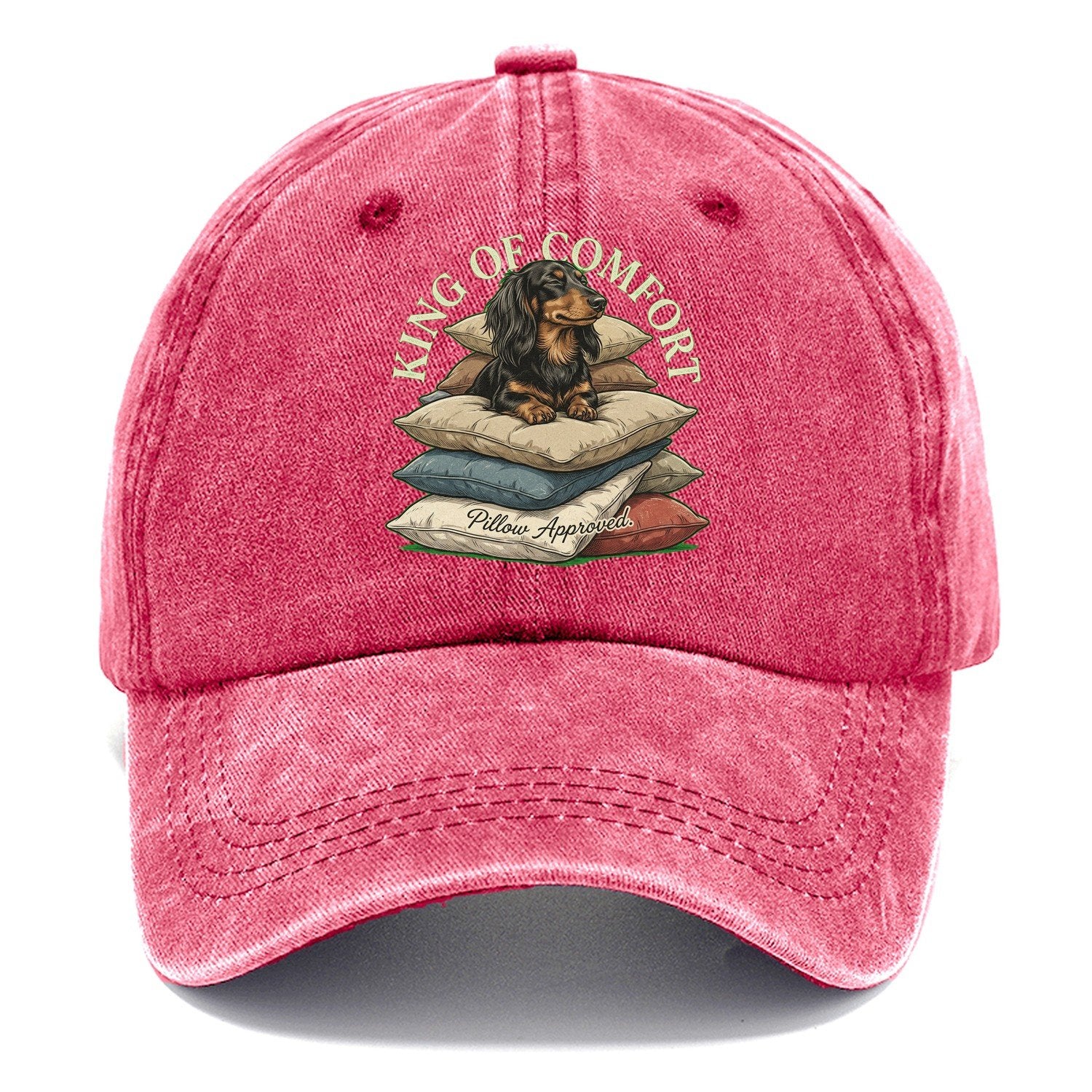 King Of Comfort Classic Cap – Pomegranate Blush