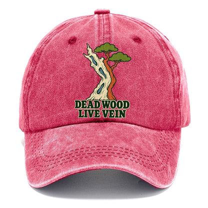 Dead Wood Live Vein Bonsai Classic Cap – Pomegranate Blush